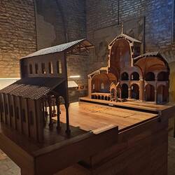 Holzmodell der Basilika