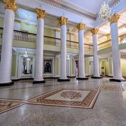 Inside the palace