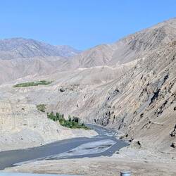Tajikistan is 93% mountains ...