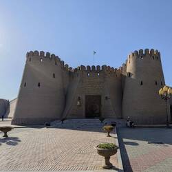 Khujand fortress - rebuilt and now a little history museum