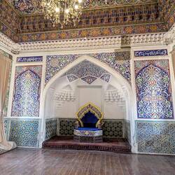 Palace reception room ...