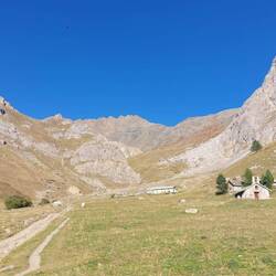 Begyndelsen af dalen ved l'Alpe du Lauzet