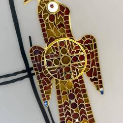 Replica cloisonné piece from the Domagnano Treasure — State Museum.