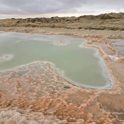 Part of the salt lagoons