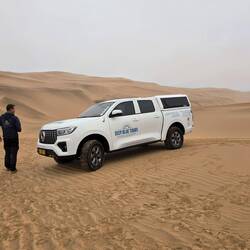 The vehicle I was travelling in