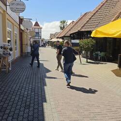 Modern shopping areas