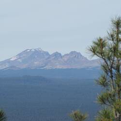 The Tree Sisters as seen from Lava Butte