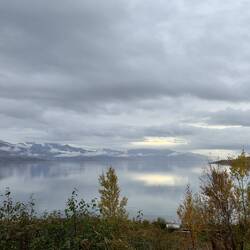 Unser Ausblick am Campingplatz