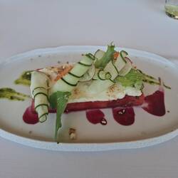 Vorspeise unseres Mittagessens
