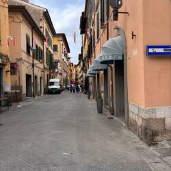 Blick in die Altstadt Pisa
