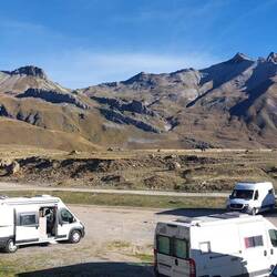 Col du Lautaret i morges