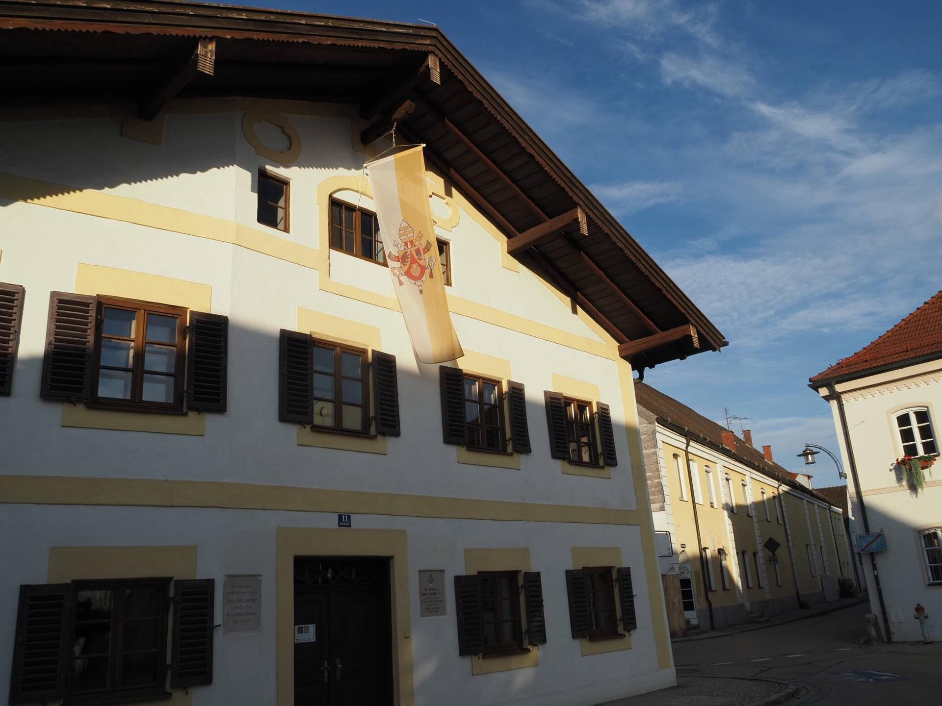 Das Geburtshaus vom Papst Benedikt XVI in Marktl