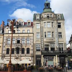 Erstes Hotel am Platz
