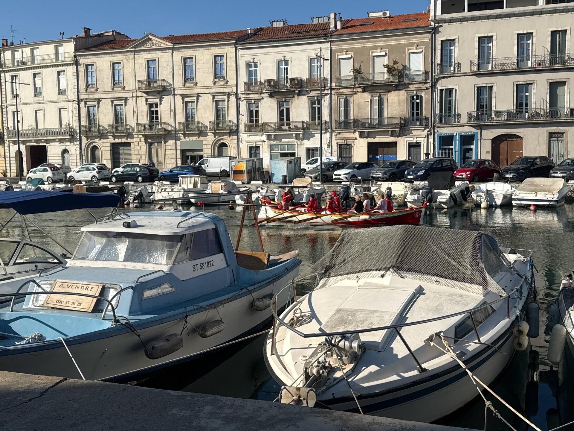 Sète am Kanal