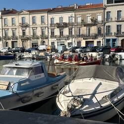 Sète am Kanal