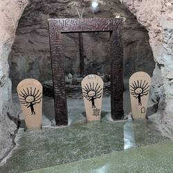 Depictions of petroglyphs found not that far away