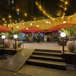 Ethnical restaurant in Bishkek - all very modern