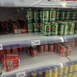 Will never get over beer being cheaper than Coke