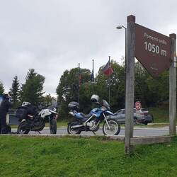 Höher geht's im Riesengebirge mit dem Motorrad nicht