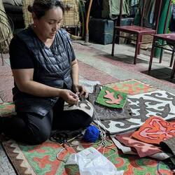 More intricate handiwork and patterns
