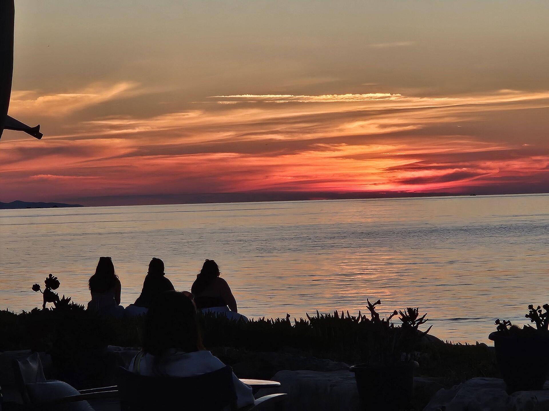 Sunset in Parikia