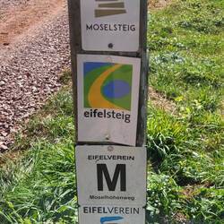 Es gesellen sich weitere Wanderwege dazu.