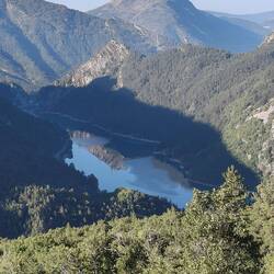 von Oben Lac de Chaudanne