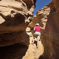 Einstieg in den Canyon