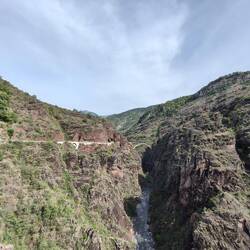 Schlucht von unten
