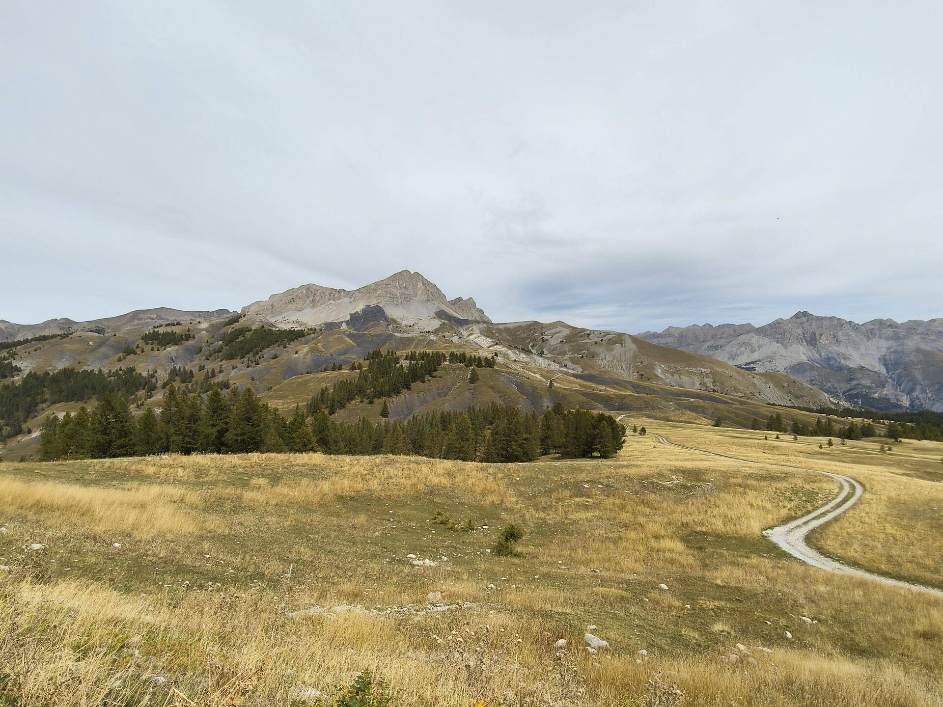herrliche Sicht auf den Mont Pelat