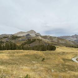 herrliche Sicht auf den Mont Pelat