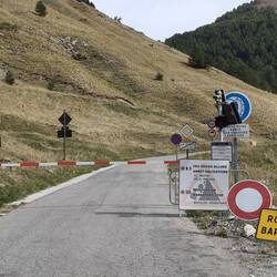 oh😭. kurz vor dem Col d'Allos...