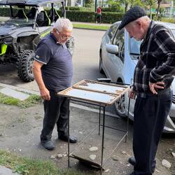 Die Beiden ließen sich nicht aus der ruhe bringen