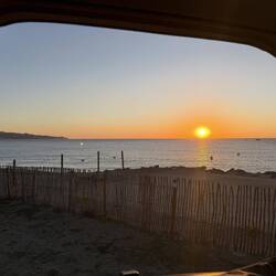 Mein morgendlicher Wecker, der Sonnenaufgang