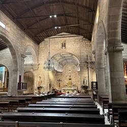 Inside the main church