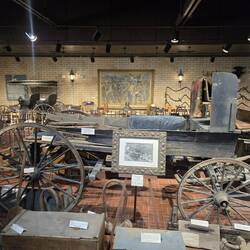 Der originale Planwagen von Brigham Young