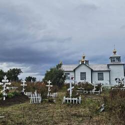Die russisch orthodoxe Kirche in Ninilchik