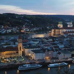 Gute Nacht - aus der Altstadt von Passau