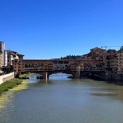 Blick auf die Ponte Vecchio