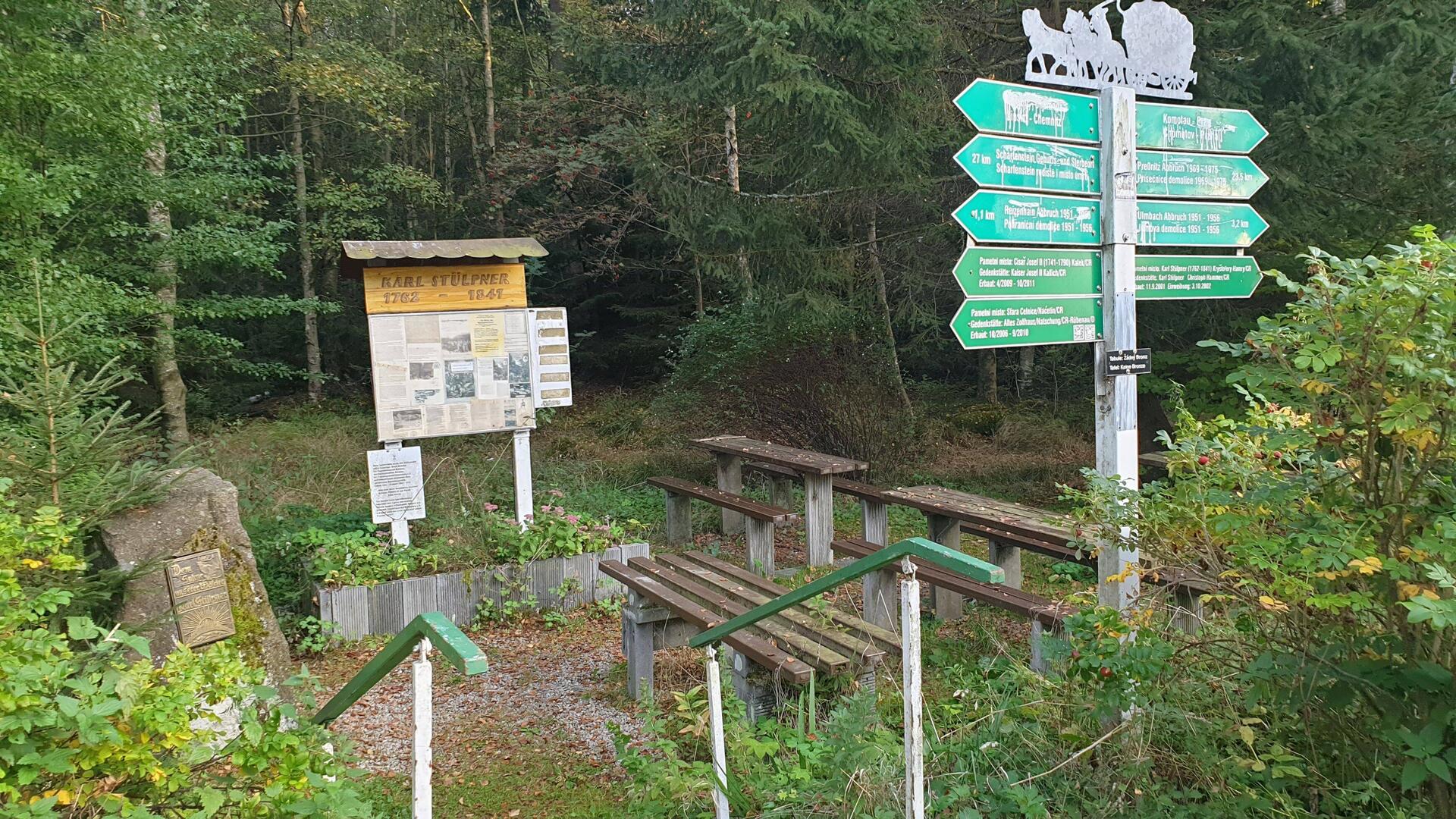Geschichtstafel von Karl Stülpner