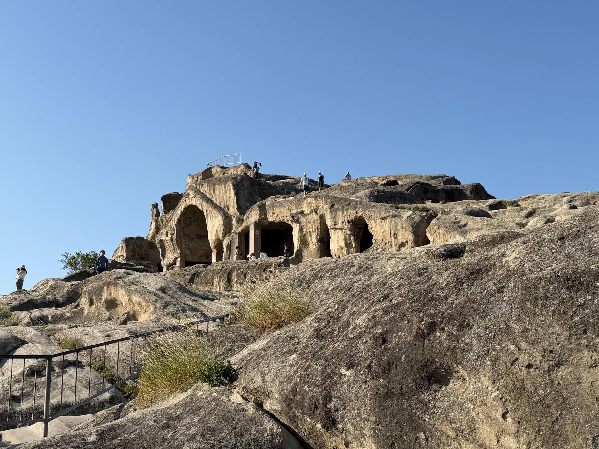 Eine Höhlenstadt - 3000 Jahre alt, erst heidnisch, dann christlich