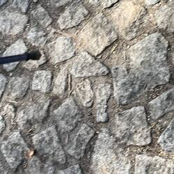 Today's journey involved rather too much of these - cobbled roads!