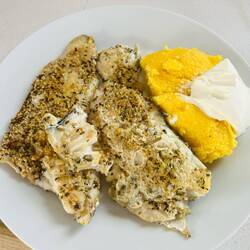 Halibut lunch!