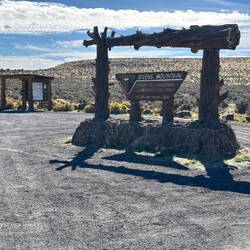 South entrance of Steens Mountain Loop Road