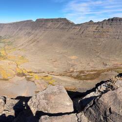 The U shaped valley from East Rim Overlook