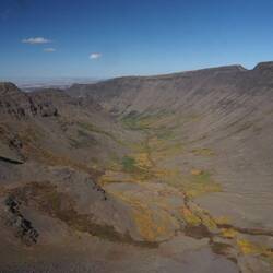 The U shaped valley from Kiger Gorge Overlook