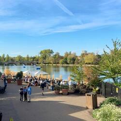 Blick auf "The Serpentine"