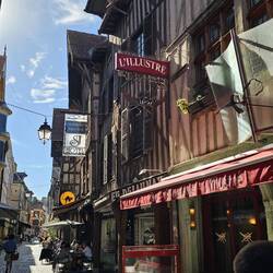In der Altstadt von Troyes