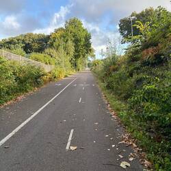 Extreem goede fietspaden richting Göteborg 👌