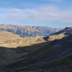 Blick zurück auf die Alp